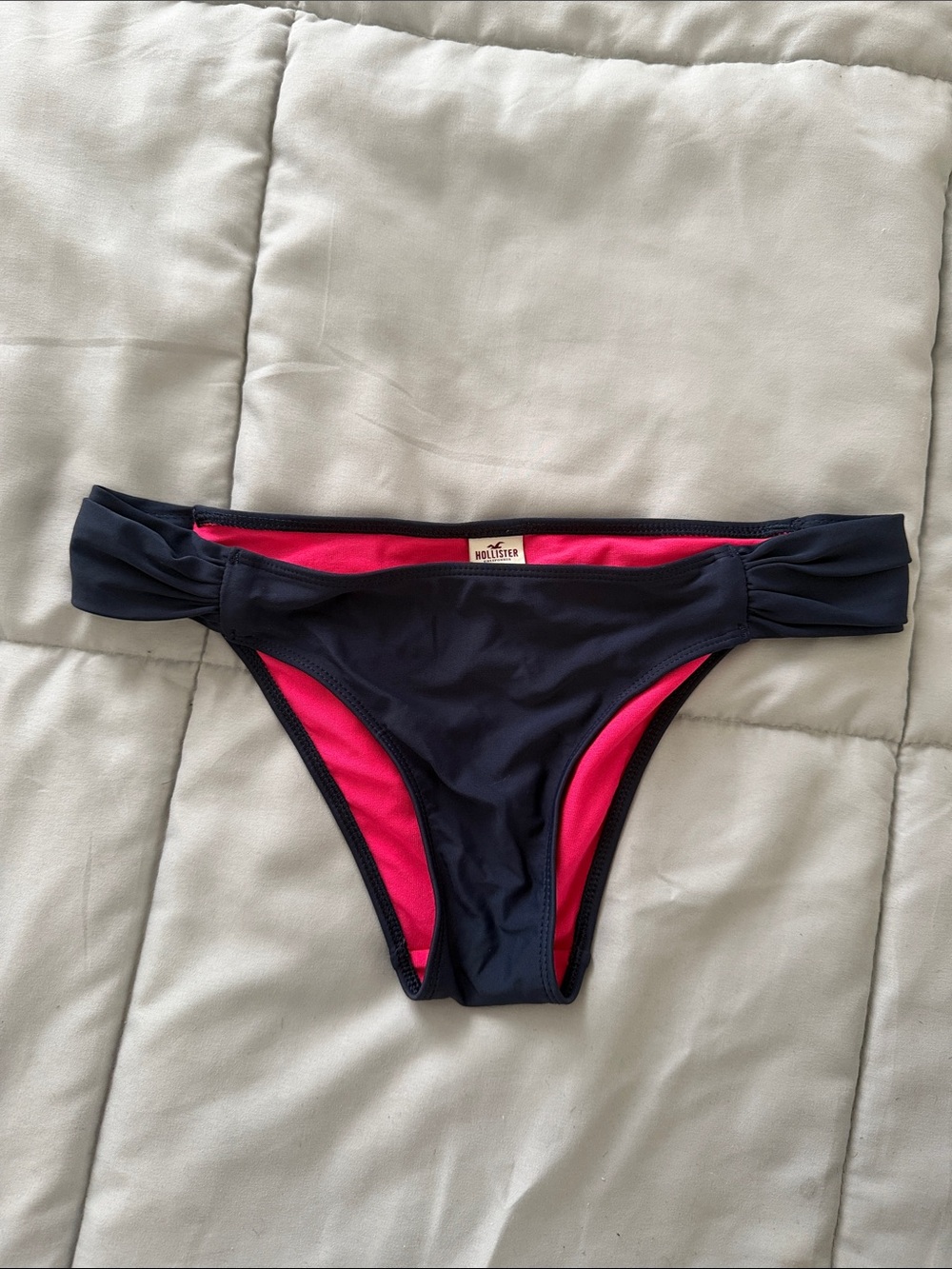 Navy blue small Hollister bikini bottom